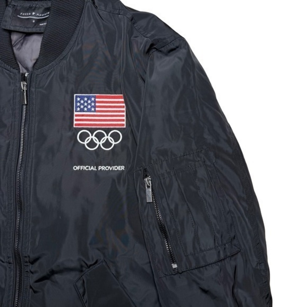 Archer Aviation Olympics official provider promo Fossa black jacket Jimmy Fallon - Picture 6 of 7